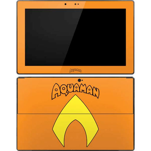 DC Comics Aquaman Classic Logo Surface Pro Tablet Skin